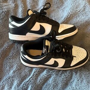 Nike Women’s Black and White Low-Top Sneakers